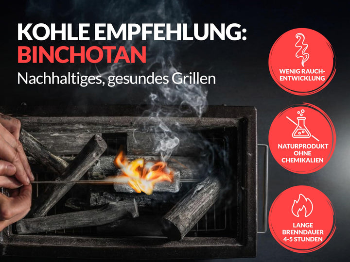 Konro Tischgrill Diatomit japanischer Holzkohlegrill für Yakitori - Bild 5
