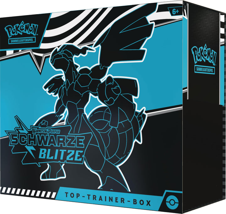 Pokémon Sammelkartenspiel Top-Trainer-Box Schwarze Blitze 9 Packs - Bild 3