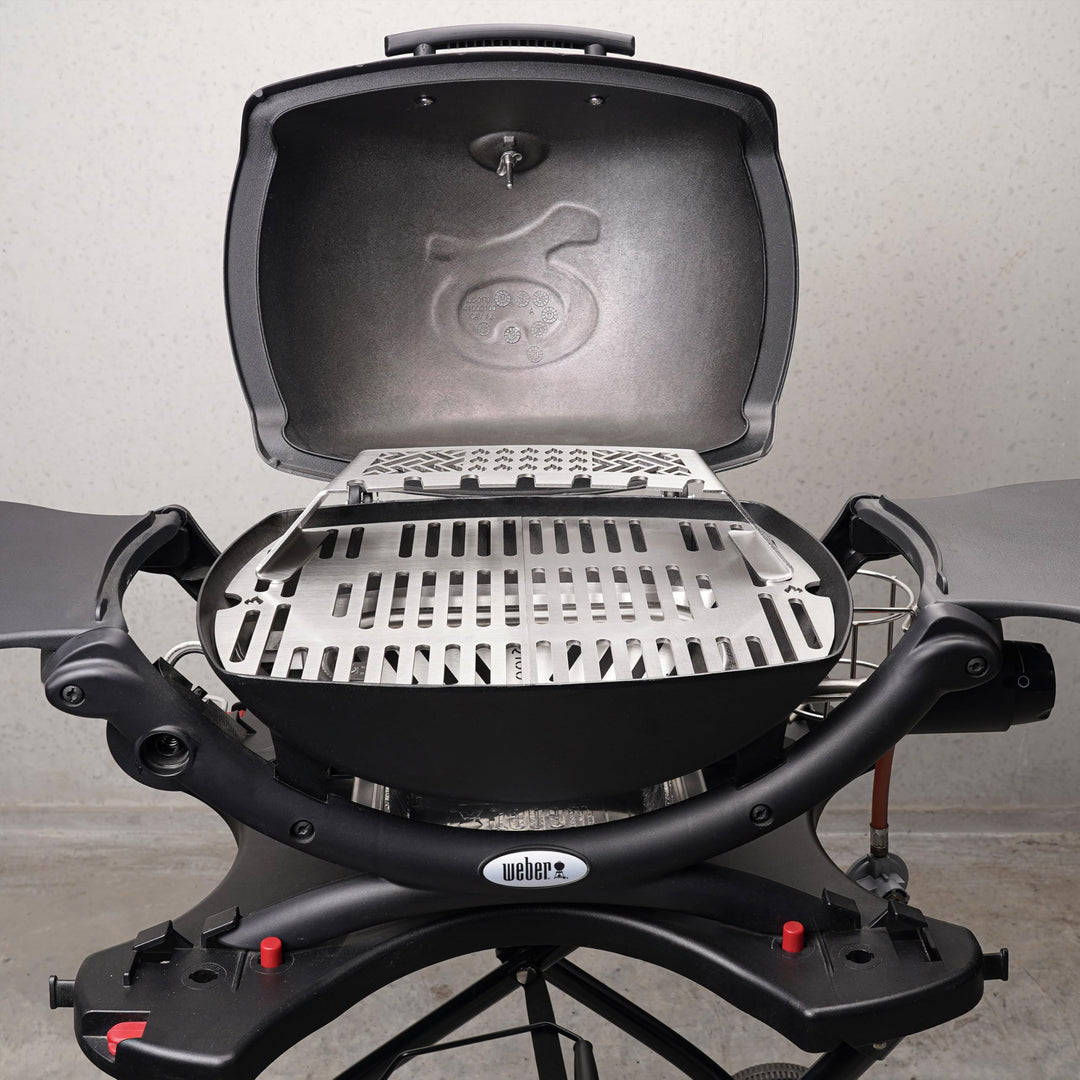 Grillrost Edelstahl zweiteilig für Weber Q100 / Q1000 spülmaschinenfest - Bild 3