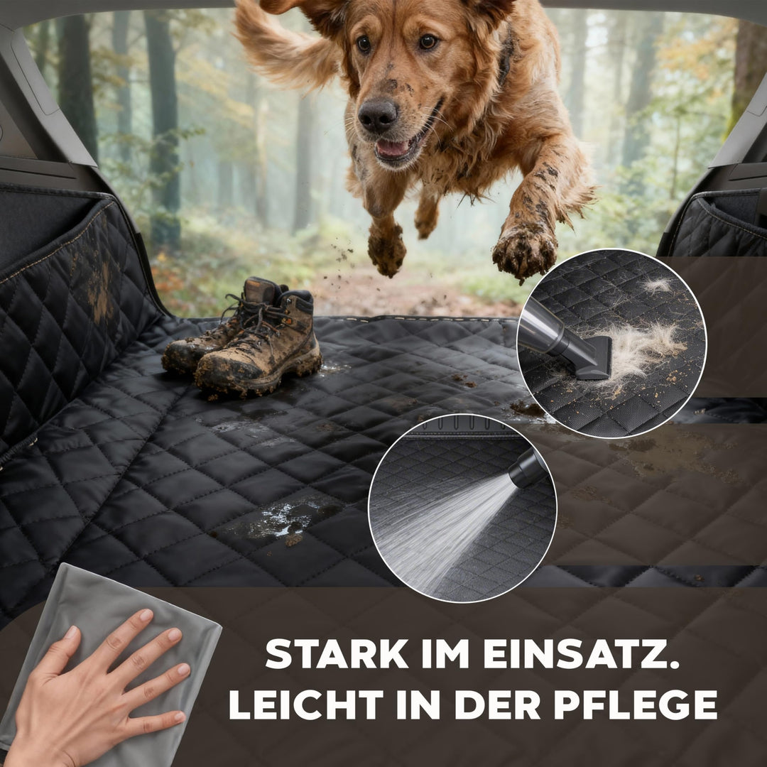 Kofferraumschutz universal wasserdicht 174x190cm Hund Oxford Gewebe - Bild 7
