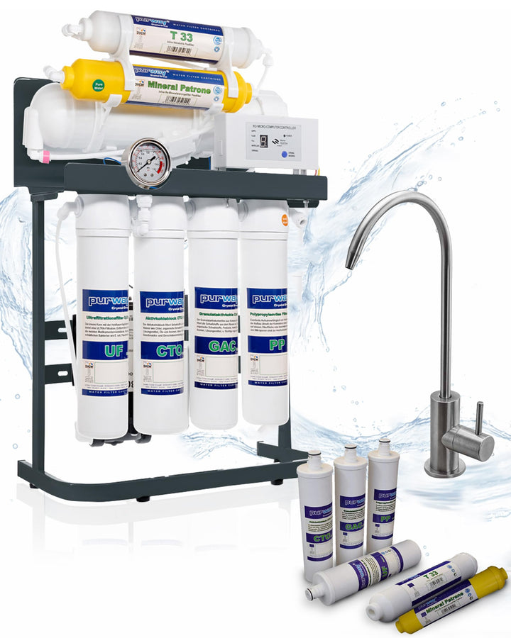 Ersatzfilterset 7-stufig für Osmoseanlage Direct Flow 400 GPD