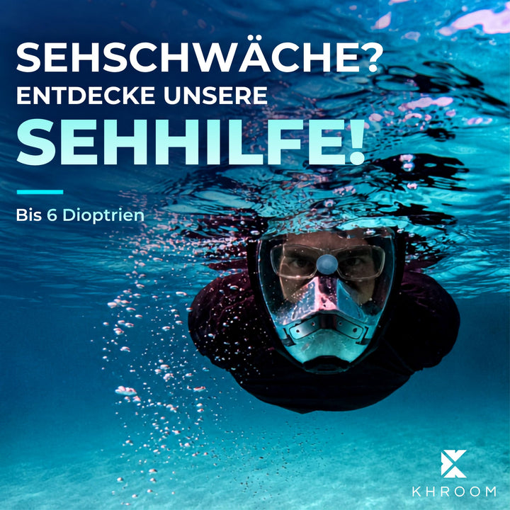 Schnorchelmaske Vollgesicht Erwachsene Anti-Beschlag mit Action-Cam-Halterung - Bild 6