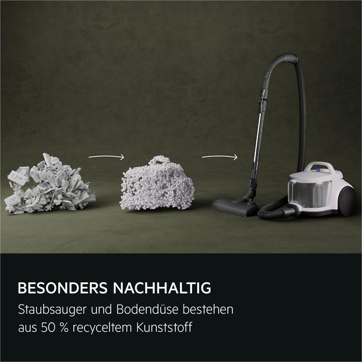 Staubsauger beutellos mit HEPA-Filter 1000W 2L Behälter dunkelrot - Bild 8