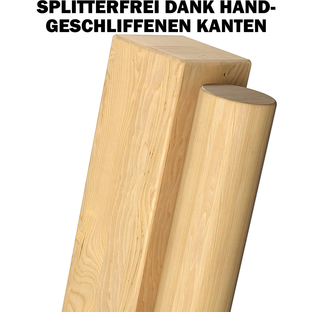 Kubb Holzspiel aus Gummibaumholz mit Transporttasche - Bild 3