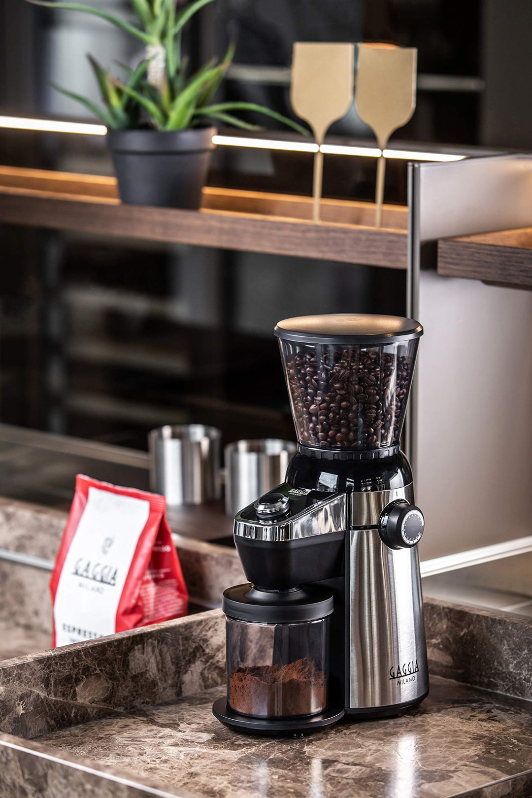 Kaffeemühle mit Kegelmahlwerk 15 Mahstufen 300g Bohnenbehälter - Bild 2