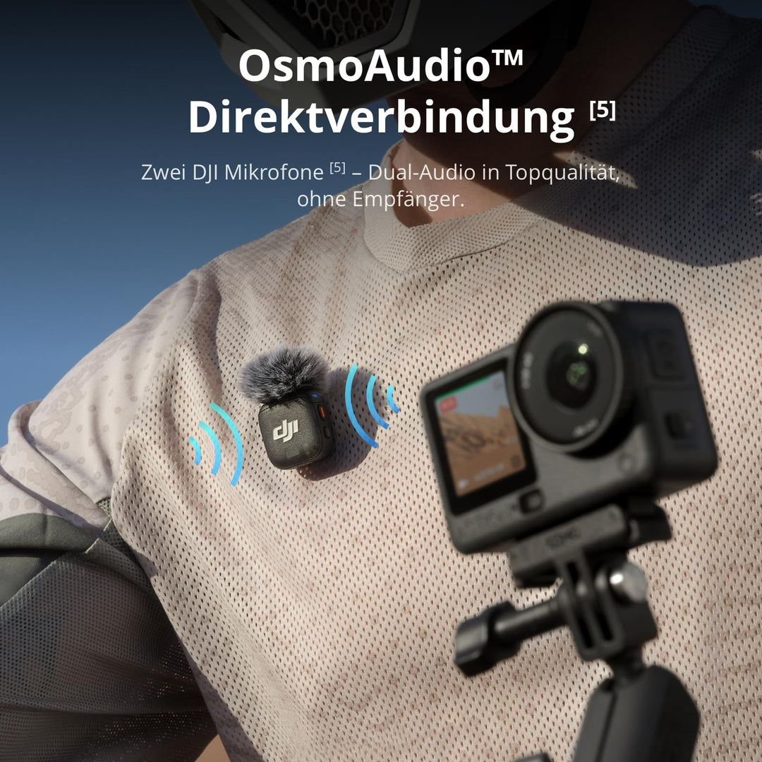 Action-Cam 8K 1/1.1-Zoll-Sensor variable Blende 2 Akkus Wasserdicht - Bild 4