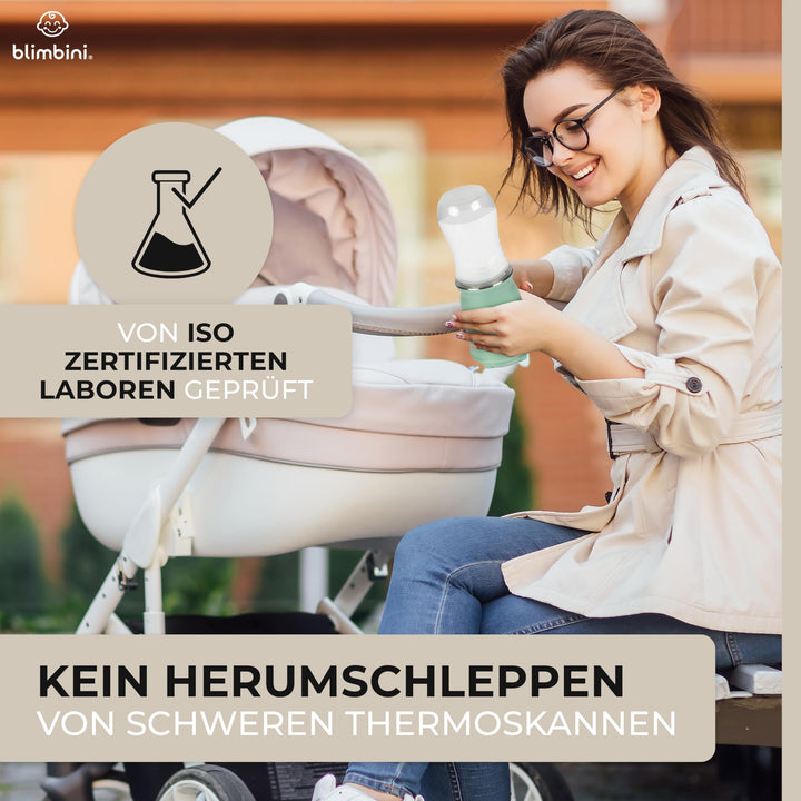 Flaschenwärmer tragbar USB-C Akku mit Temperatursteuerung 352g - Bild 8