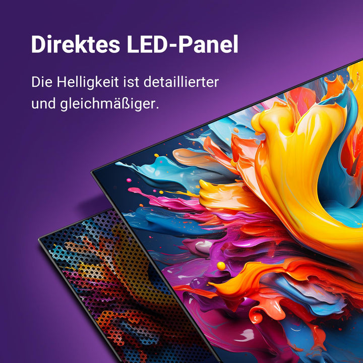 Smart TV 25 Zoll Full HD LED randlos VIDAA WLAN Triple Tuner - Bild 3