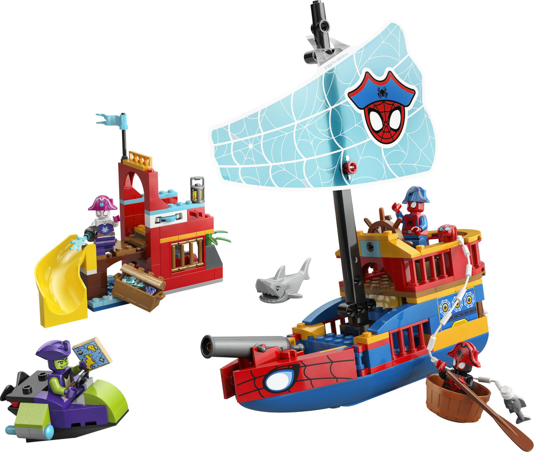 Piratenschiff Bauset Superhelden 4 Minifiguren 201 Teile ab 4 Jahre - Bild 10