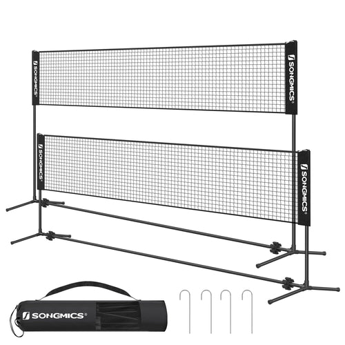 Badmintonnetz 5 m höhenverstellbar für Volleyball & Pickleball