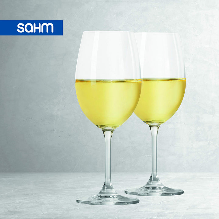 Weissweingläser 6er Set Klarglas 450 ml Stielglas Spülmaschinenfest - Bild 6