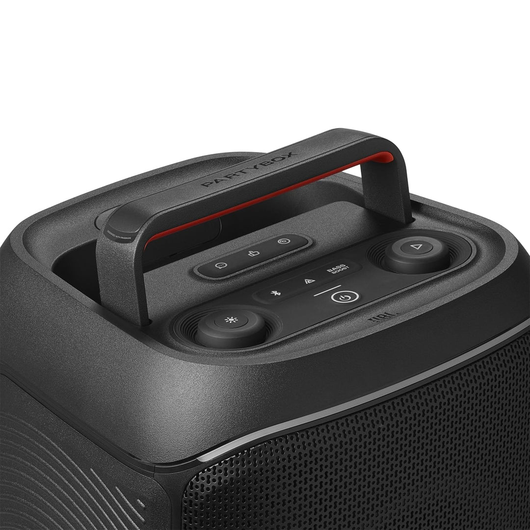 Bluetooth Party-Lautsprecher mit Lichtshow, KI-Sound-Boost, 12 h Akku - Bild 5