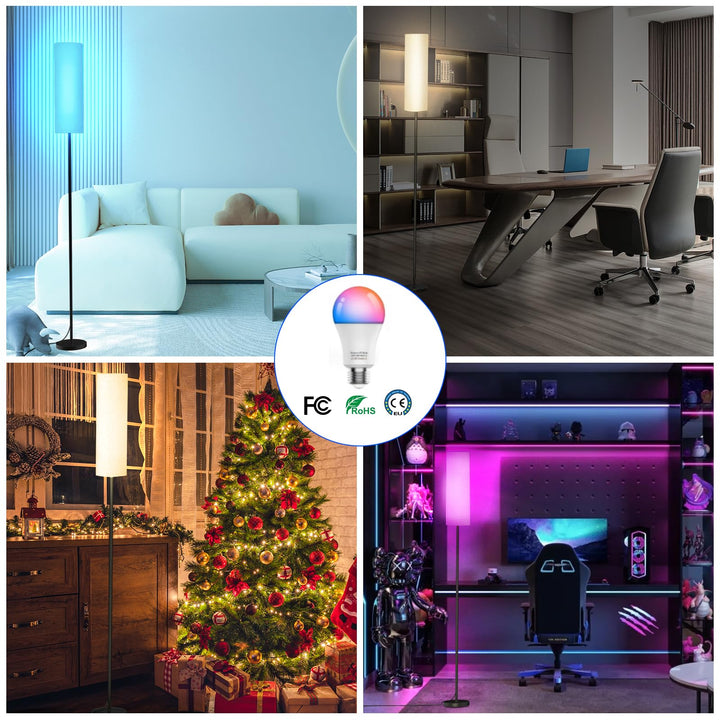Stehlampe RGB dimmbar mit Fernbedienung App-Steuerung 170cm - Bild 9