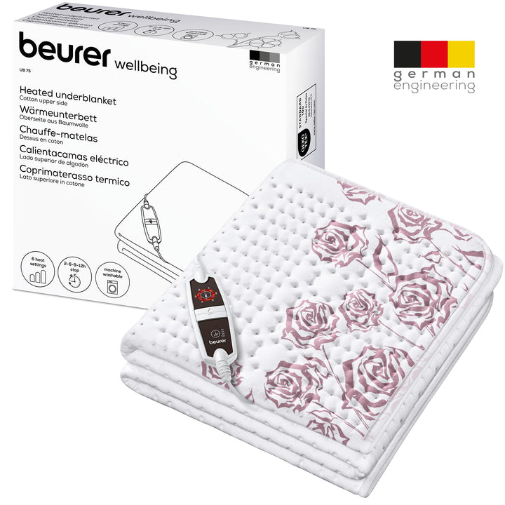 Wärmeunterbett 150x80 cm Baumwolle 6 Stufen mit Schnellheizung - Bild 6