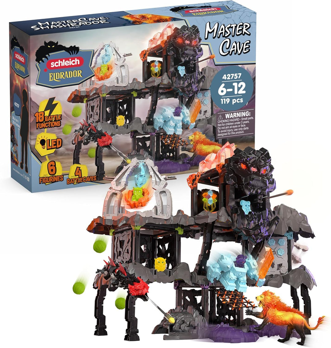 Spielset MasterCave Smashrador 119-teilig Eldrador ab 6 Jahren