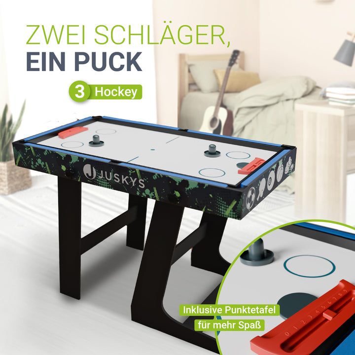 Spieltisch 5-in-1 klappbar Tischtennis Billard Kicker Hockey Basketball - Bild 5