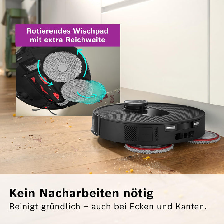 Saug- und Wischroboter 11.000 Pa mit Nass-Trocken-Servicestation - Bild 4