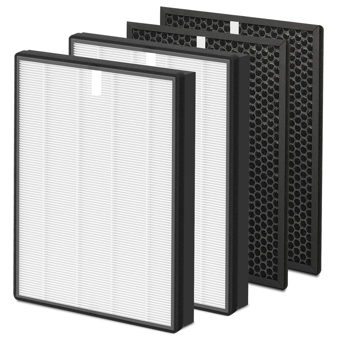 Luftreiniger-Filter HEPA + Aktivkohle für AC2882/AC3829 Set 2+2
