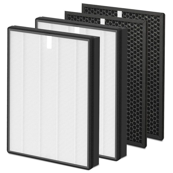 Luftreiniger-Filter HEPA + Aktivkohle für AC2882/AC3829 Set 2+2