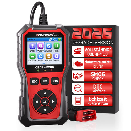 OBD2 Diagnosegerät mit 40.000 DTC-Datenbank für PKW & SUV