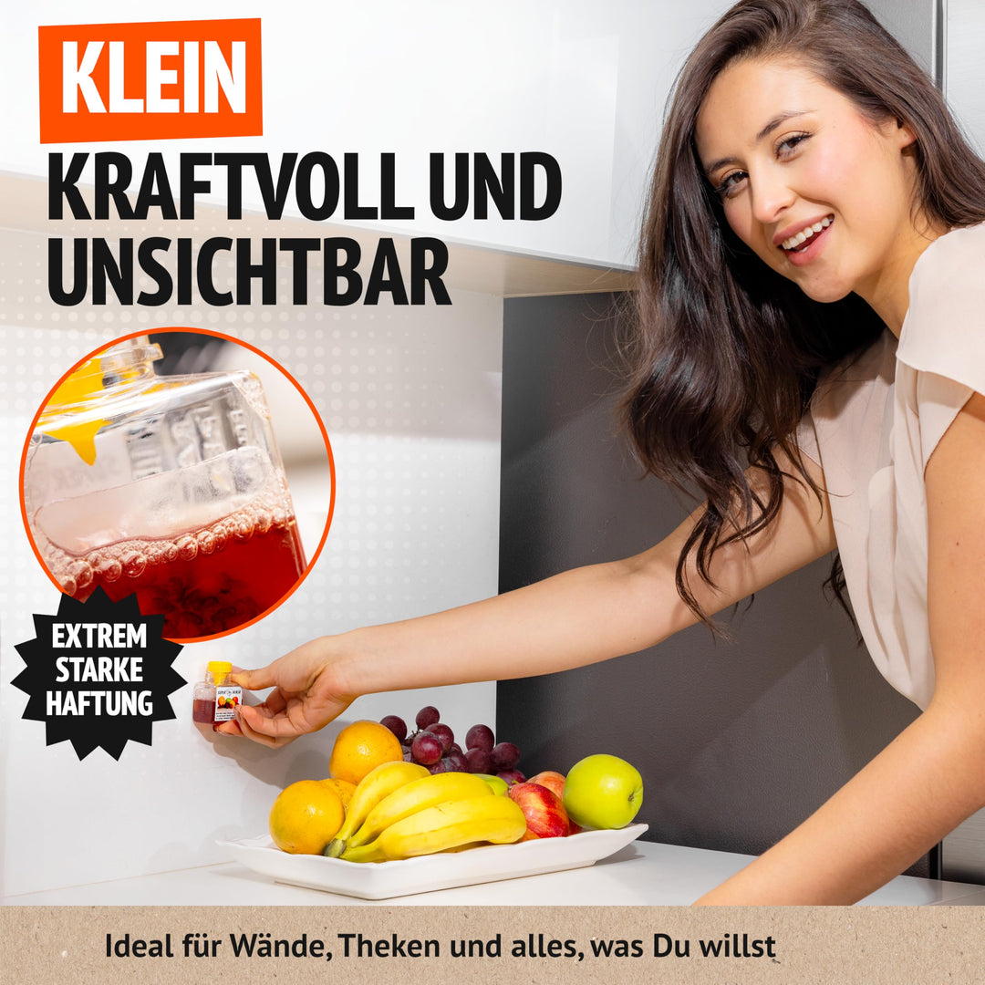 Fruchtfliegenfalle mit Flüssigköder 12er-Pack für Küche - Bild 3