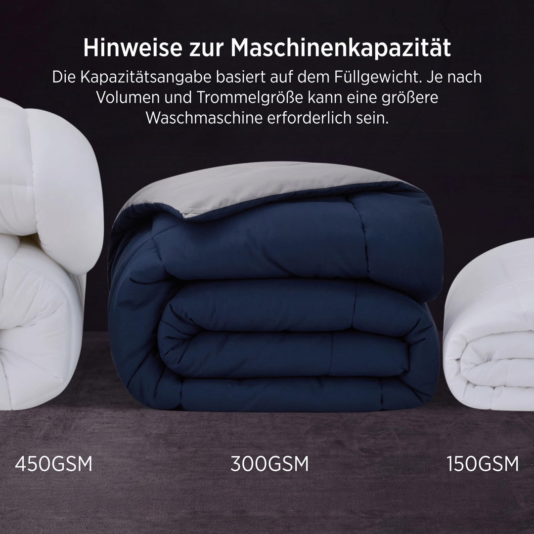 Bettdecke mit integriertem Bezug 135x200 Mikrofaser Ganzjahres - Bild 6
