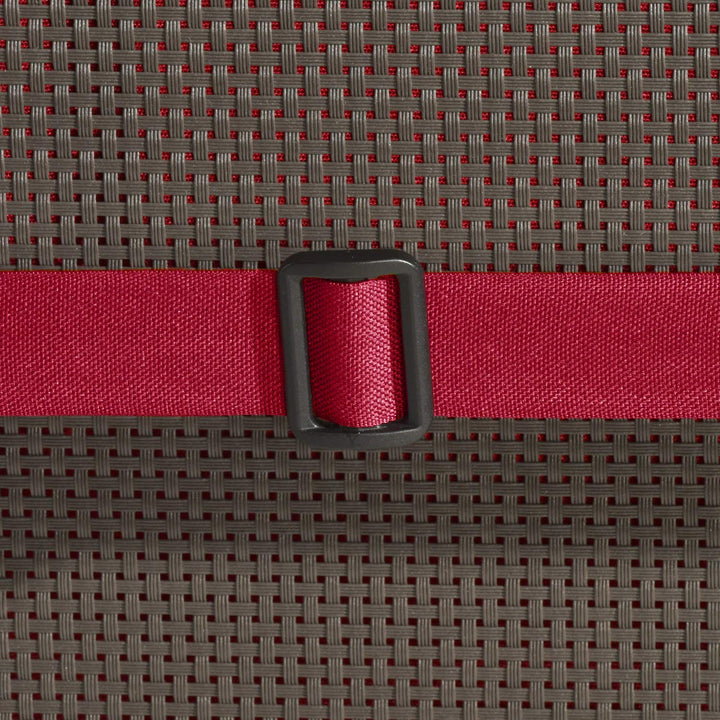 Hochlehner Auflage Gartenstuhl 100% Polyester UV5 rot 8cm - Bild 4