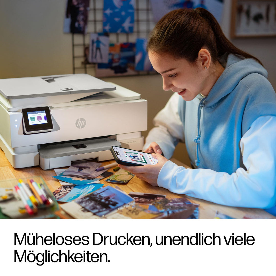 Multifunktionsdrucker Tintenstrahl A4 mit ADF Fotodruck WiFi USB - Bild 10