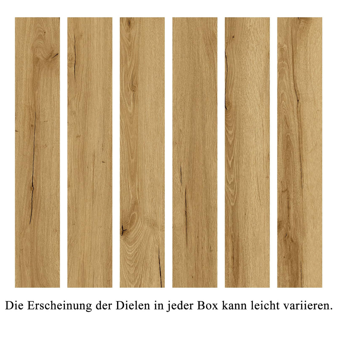 Vinylboden selbstklebend Holzoptik Eiche 5 m² wasserdicht 36 Dielen - Bild 6