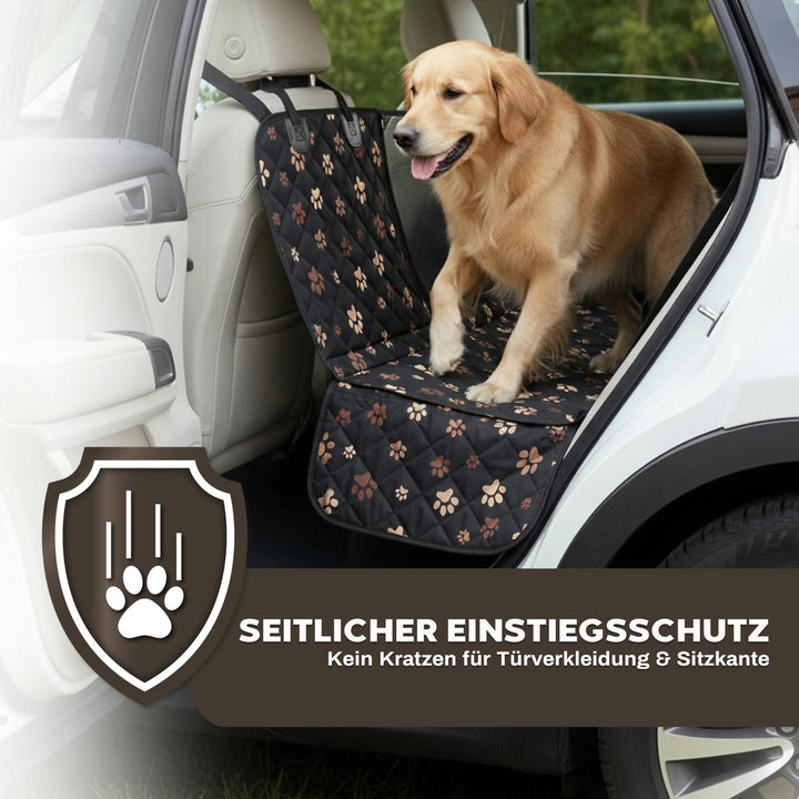 Hunde-Autoschondecke Rückbank Oxford 600D wasserdicht 137x147 cm - Bild 4