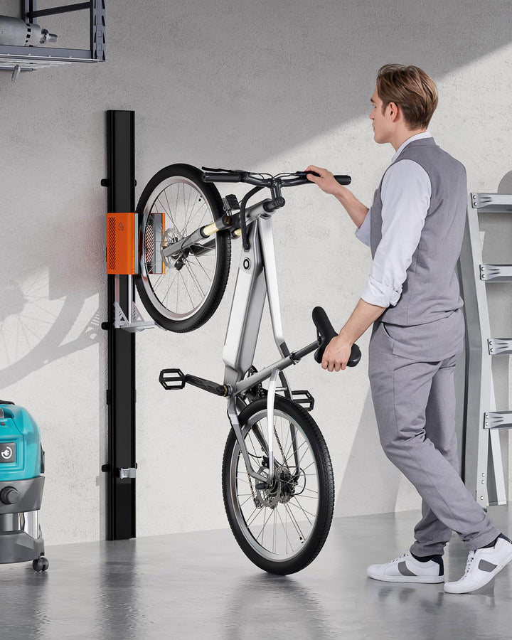 Fahrradlift Vertikal Automatisch Aluminium bis 32 kg für 24–29 Zoll - Bild 9