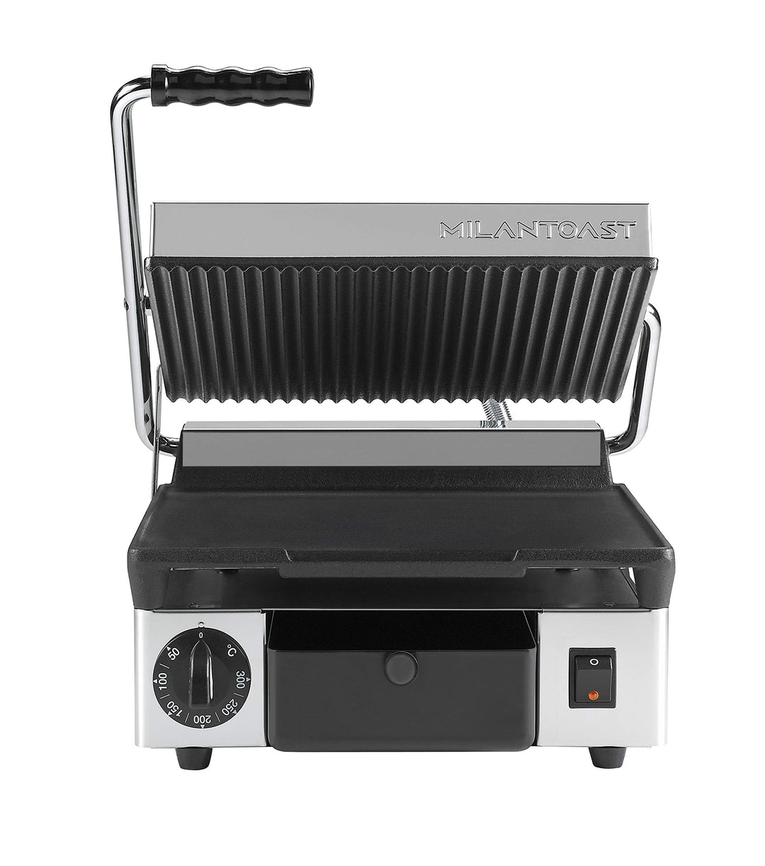 Kontaktgrill Gusseisen Keramik-Antihaft 29x25cm bis 300°C Panini