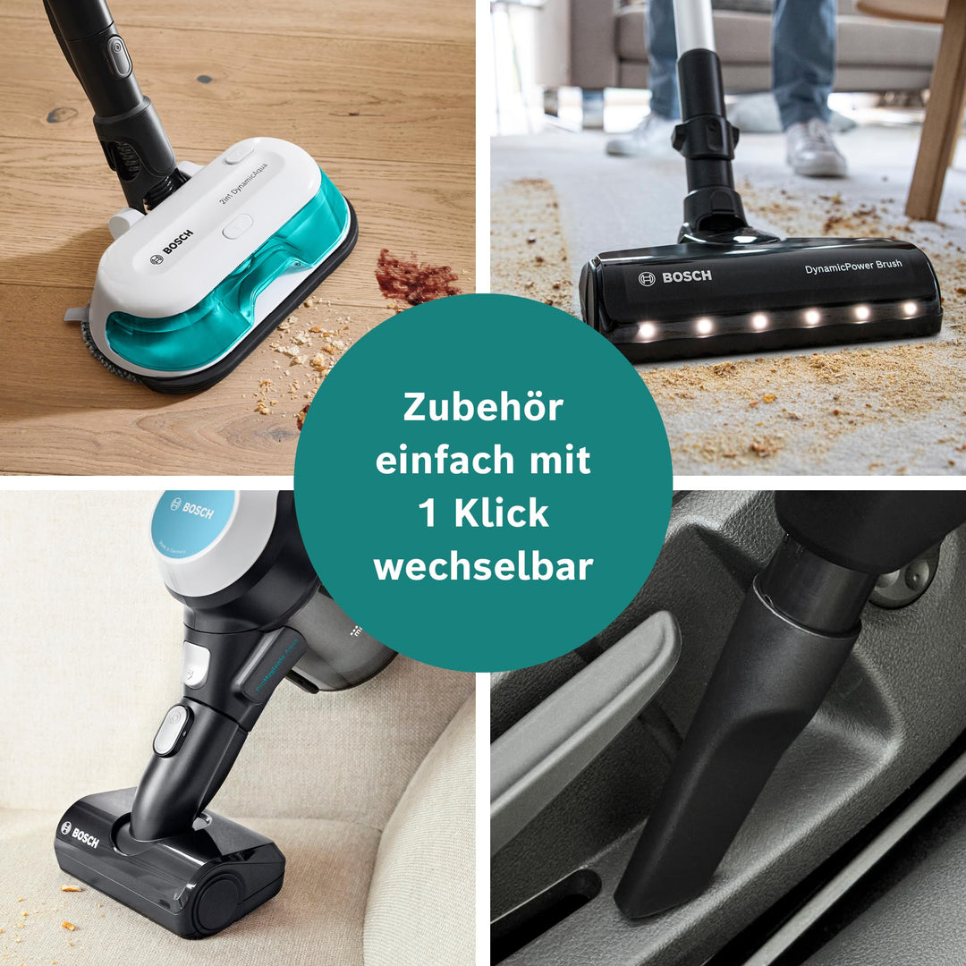 Akku-Staubsauger kabellos 2in1 Saugen &amp; Wischen HEPA Allergiker - Bild 11