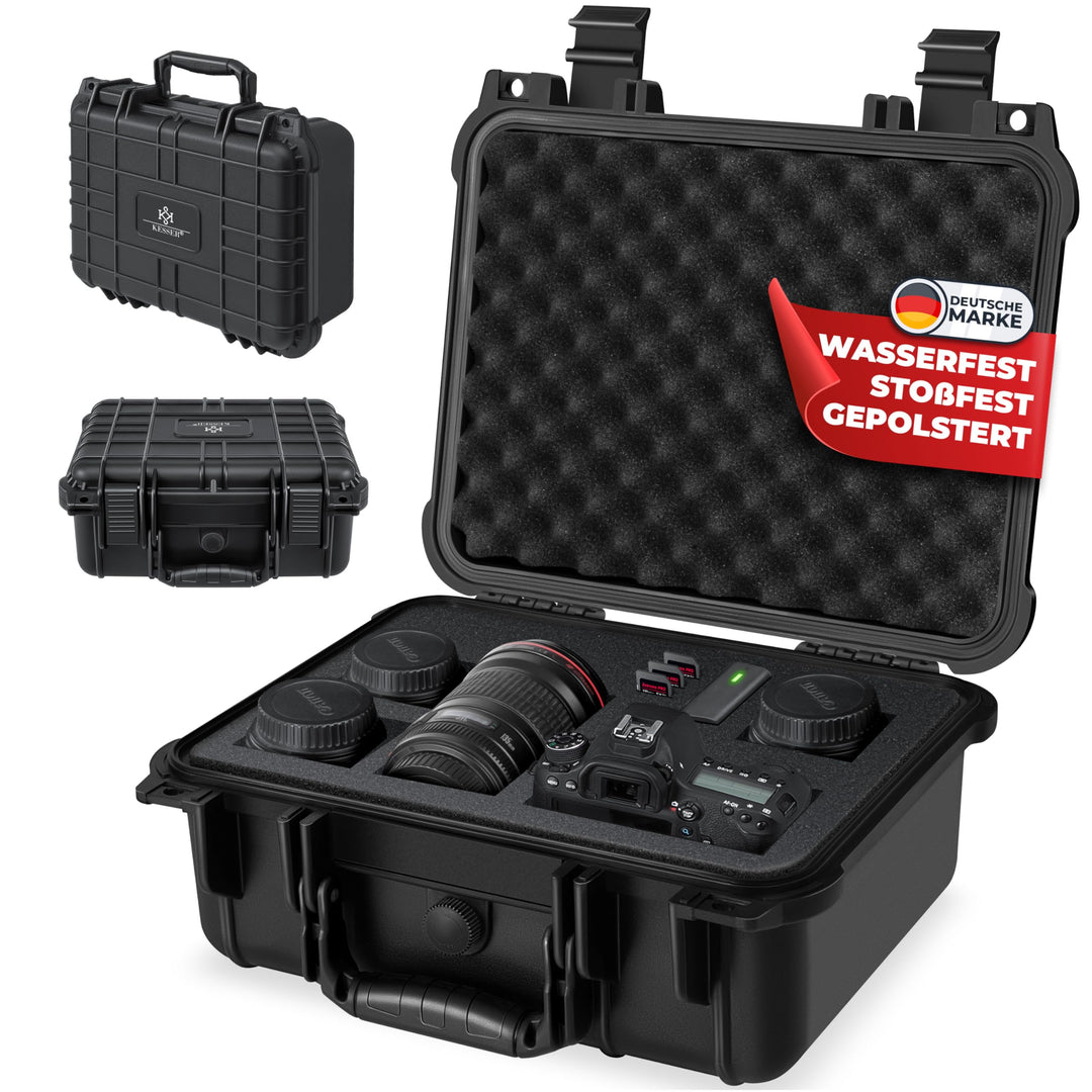 Kamerakoffer Hartschale 15L wasserdicht staubdicht für Outdoor
