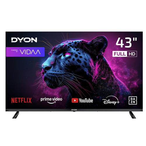 Full HD Smart TV 43 Zoll VIDAA OS Triple Tuner Hotelmodus