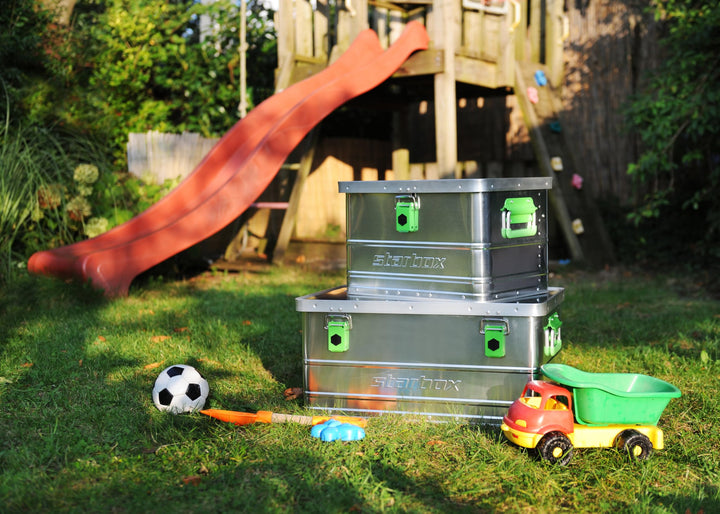 Aluminiumbox 140 Liter staub- und spritzwassergeschützt mit Hebelspannverschlüssen - Bild 4