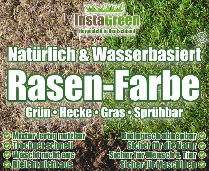 Rasenfarbe gebrauchsfertig 1 L Sprühflasche biologisch abbaubar - Bild 5