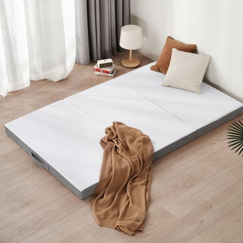 Faltmatratze 140x195x10 cm Schaumstoff für Gäste & Camping