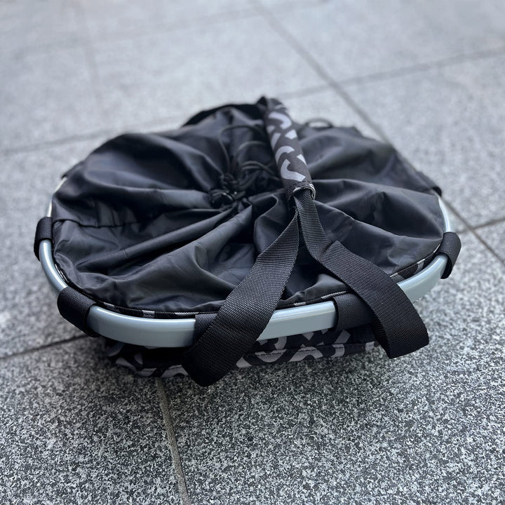 Fahrradkorb Lenker klappbar 15 L mit KlickFix-Kupplung, Schwarz - Bild 6