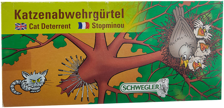 Katzenabwehrgürtel Metall bis 115 cm Baumumfang Vogelschutz - Bild 3