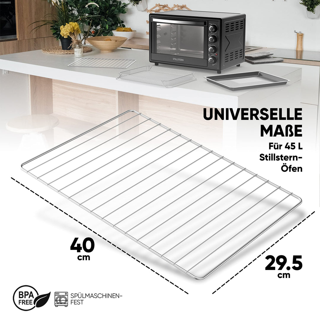 Grillrost Edelstahl für 45L Minibackofen MB45-LED, MB45-MX, MB45-KP - Bild 3