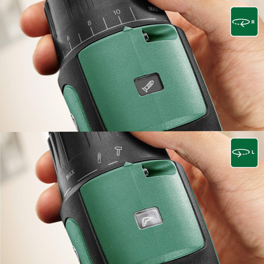 Akku-Schlagbohrschrauber 12V bürstenlos mit 2 Akkus im Softbag - Bild 5