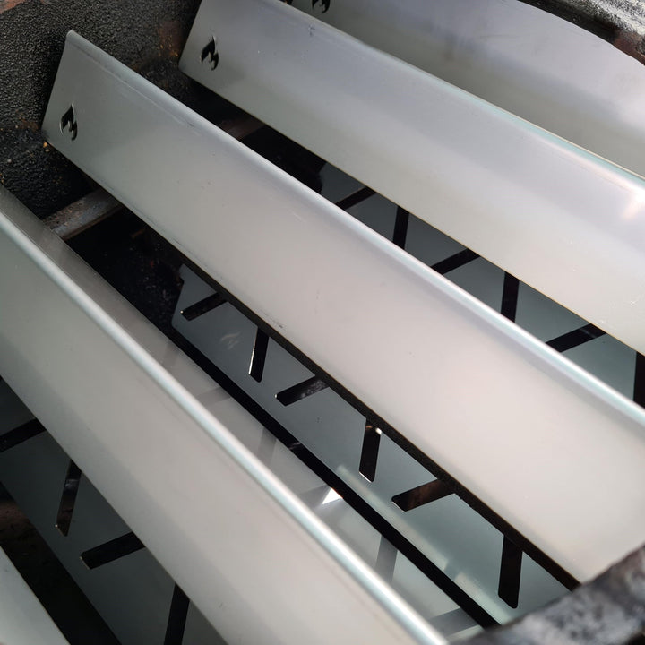 Aromaschiene Edelstahl für Weber Genesis II 400 &amp; 600 Serien - Bild 3