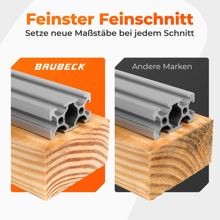 Kreissägeblatt 254x30 mm Multi-Material 80 Zähne Feinschnitt - Bild 7