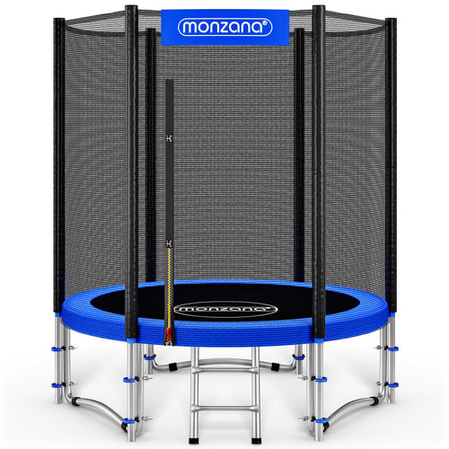 Trampolin 183 cm mit Sicherheitsnetz Leiter und Randabdeckung