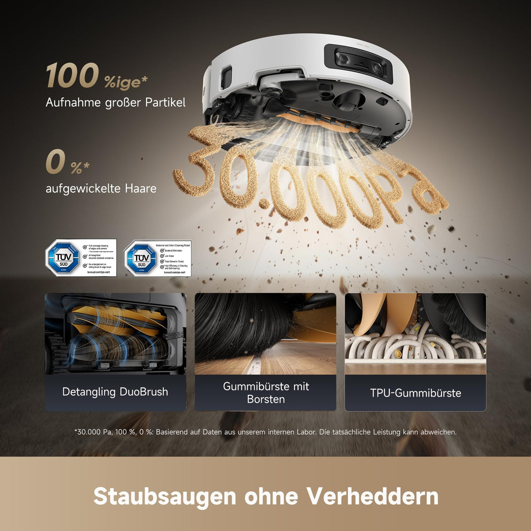 Saugroboter mit Rollenwischer 30.000 Pa Saugleistung vollautomatisch - Bild 8