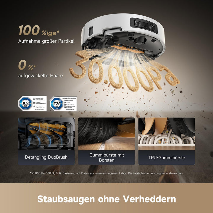 Saugroboter mit Rollenwischer 30.000 Pa Saugleistung vollautomatisch - Bild 8