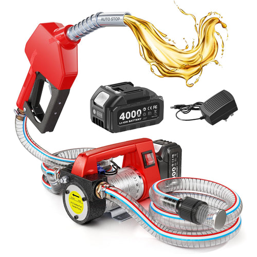 Akku-Dieselpumpe 45 L/min mit Auto-Abschaltung für Diesel Kerosin