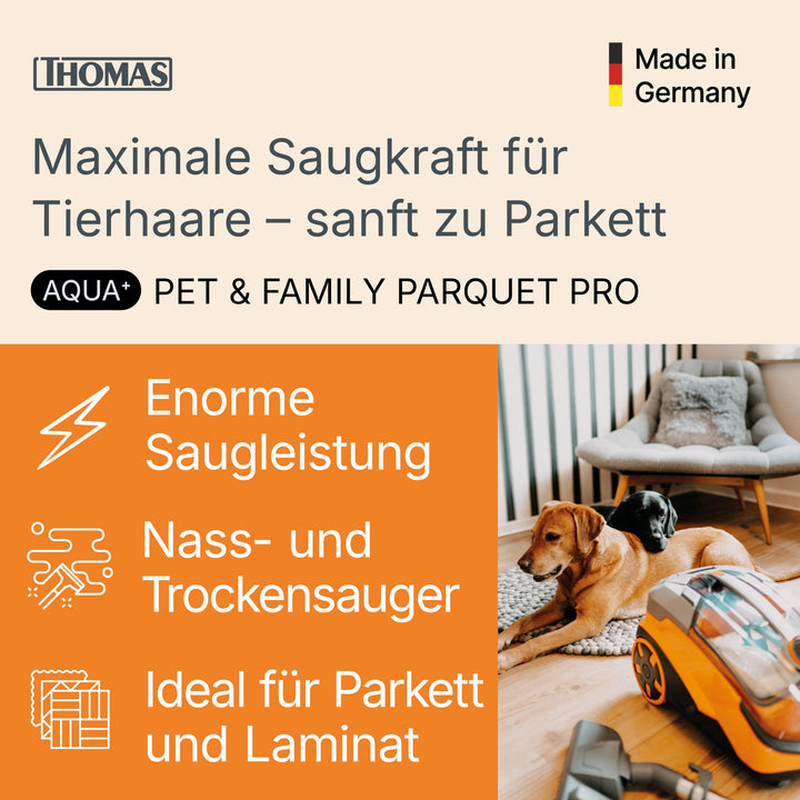Nass-Trockensauger 3-in-1 mit HEPA 13 &amp; Wasserfilter für Tierhaare - Bild 2