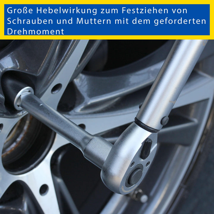 Radwechsel-Set 6-teilig Chrom-Vanadium mit Drehmomentschlüssel - Bild 7